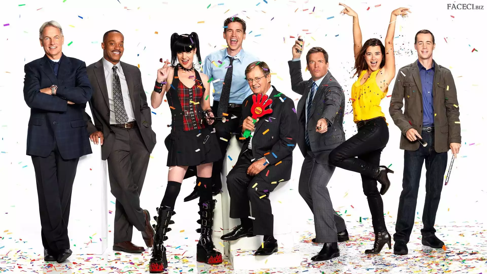 Mark Harmon, Michael Weatherly, Agenci NCIS, Serial, Cote De Pablo